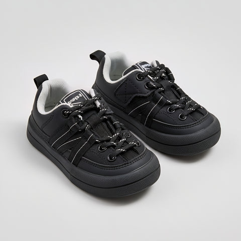 Boys Casual Black Sneakers 04000082 Zubaidas