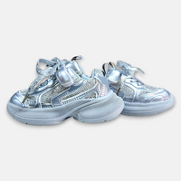 Girls Joggers Silver - View 2