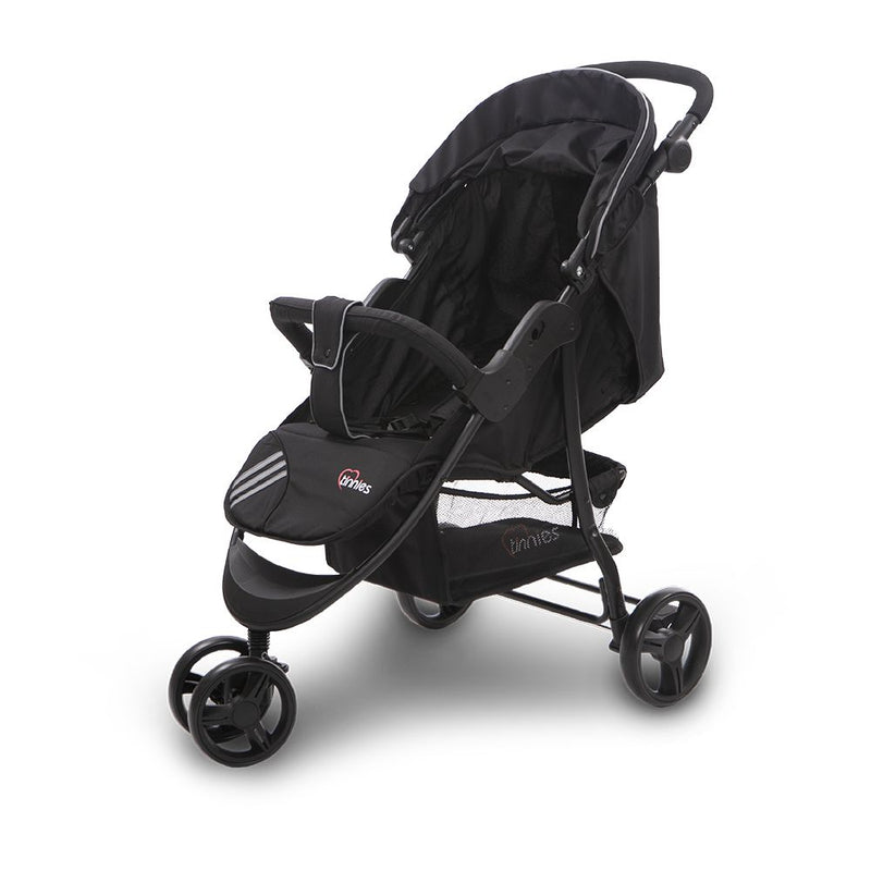 Baby Stroller 3 Wheeler - Black E02
