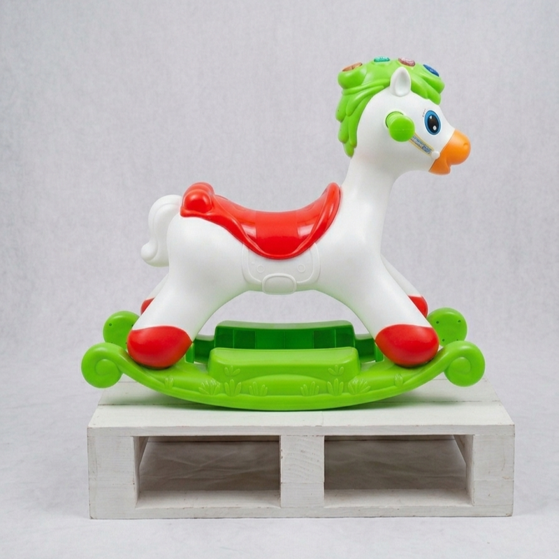 2-in-1 Happy Rocking Pony & Toddler Ride-On Toy Zubaidas