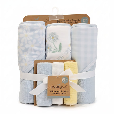 Hooded Towel & Washcloth Set 01102932 Zubaidas