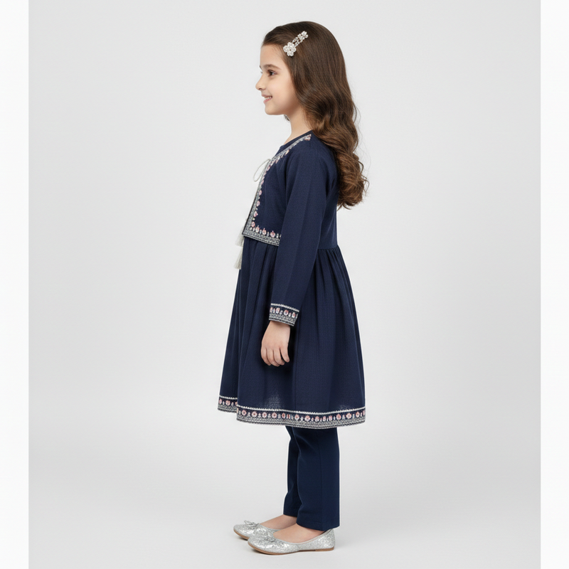 Beautiful navy blue  for girls