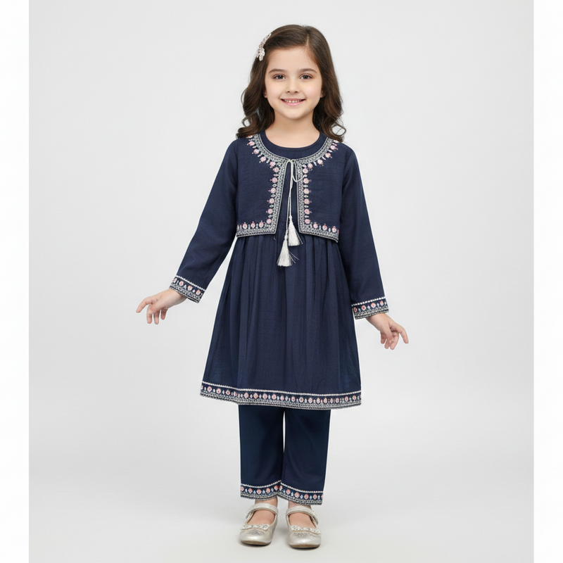 Beautiful navy blue  for girls
