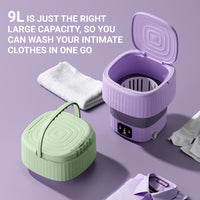Foldable Mini Washer and Dryer Automatic Washing Machine - View 5