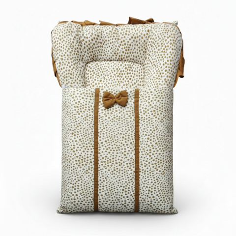 2-Piece Newborn Baby Carry Nest & Ergonomic Head Support Pillow Set Zubaidas