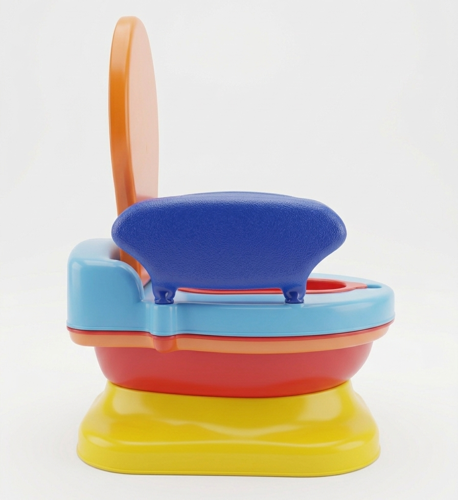 3 in 1 Baby Potty Training Chair with Armrests and Backrest Zubaidas