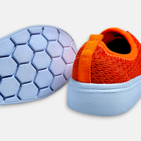 Girls Canvas Shoes Lime Green - View 3