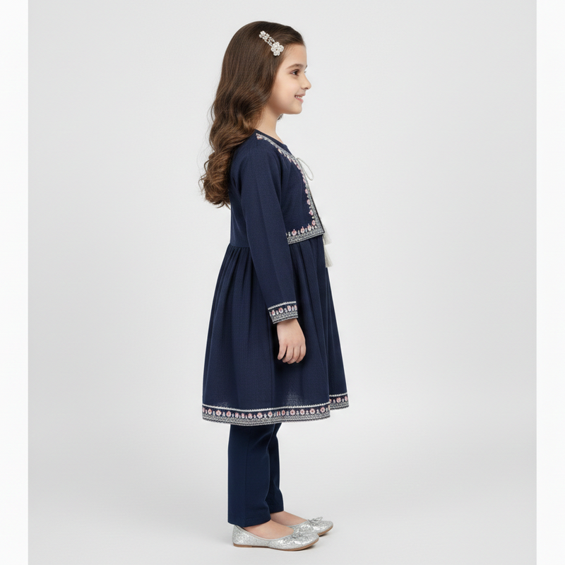 Beautiful navy blue  for girls