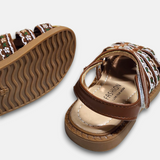 Girls Sandal Brown