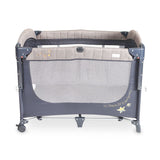 Drop Side Play Pen Blue T302