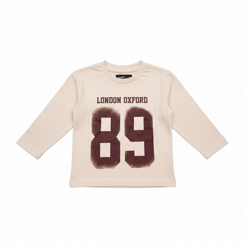 Boys London Oxford 89 Long Sleeve Graphic T-Shirt Zubaidas