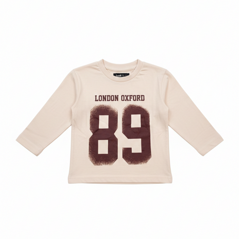 Boys London Oxford 89 Long Sleeve Graphic T-Shirt Zubaidas