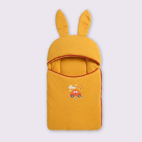 Yellow Bunny-Eared Baby Carry Nest