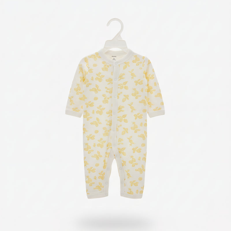 Baby Romper Full Sleeve Floral Print Cotton Zubaidas