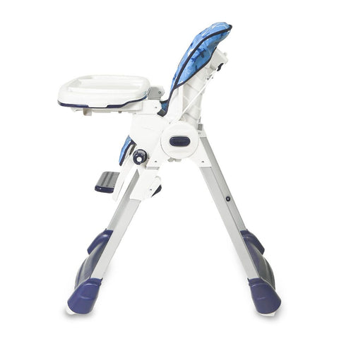 Baby High Chair Aeroplane Blue BG-89