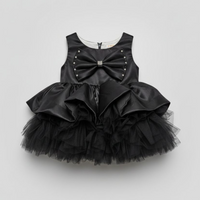 Girls Fancy Frock Bow Style Zubaidas - View 2