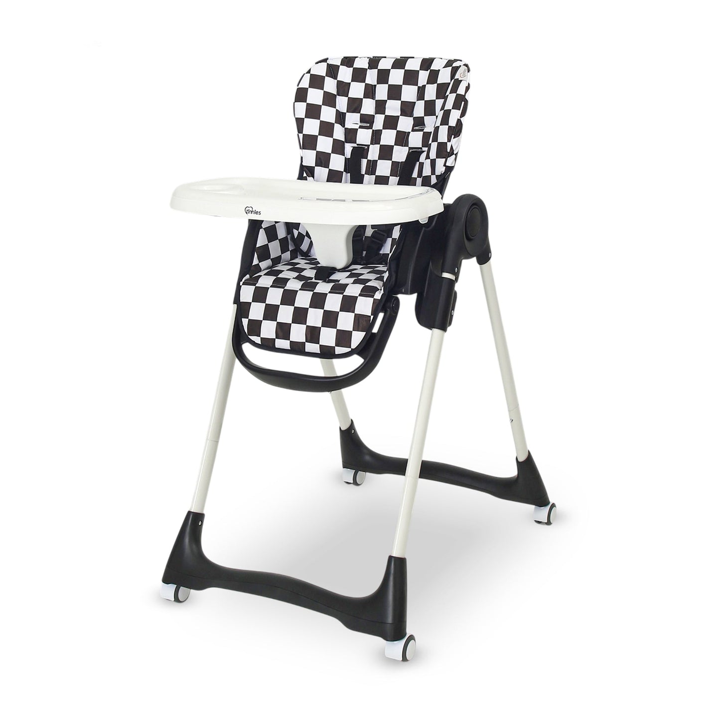 TINNIES BABY HIGH CHAIR CHECKERED PATTERN