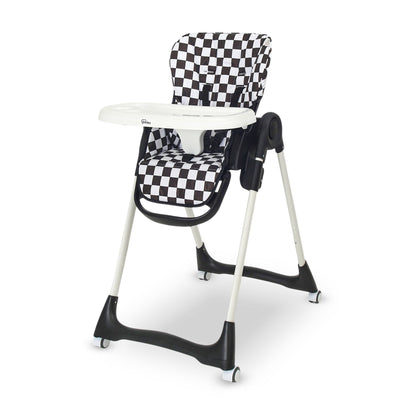 TINNIES BABY HIGH CHAIR CHECKERED PATTERN