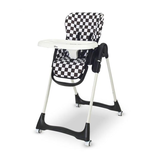 TINNIES BABY HIGH CHAIR CHECKERED PATTERN