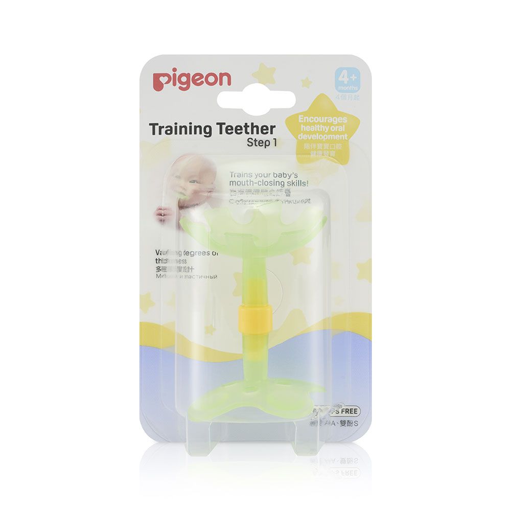 PIGEON BABY TEETHING TOY (4+ MONTHS) BPA-FREE & SAFE
