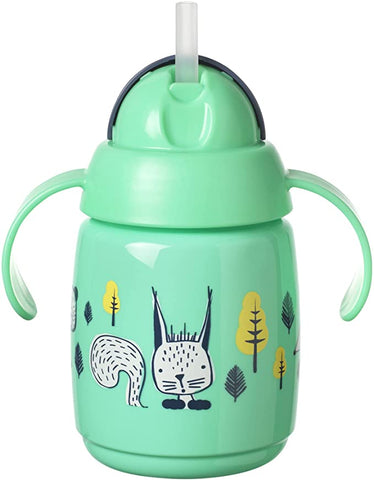 TRNR Straw Cup AL IL Green 1X Tommee Tippee 300ML