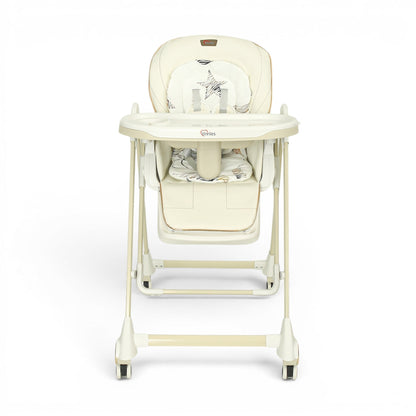 TINNIES BABY HIGH CHAIR W/SWING - WHITE