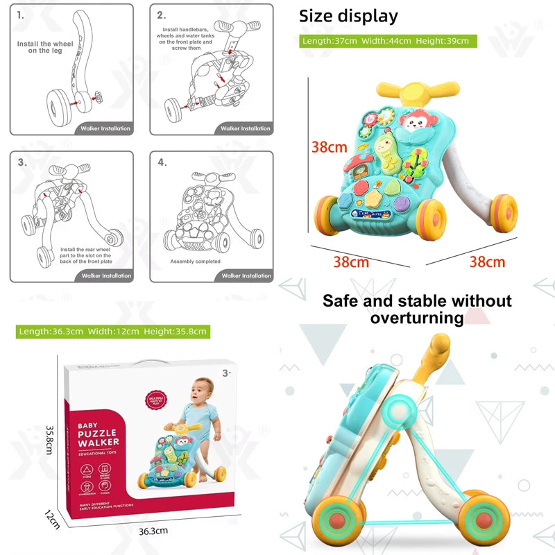 Sebebear Baby Activity Walker 2 in 1 Zubaidas