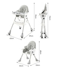 Kidilo Baby High Chair 8131A Zubaidas - View 4