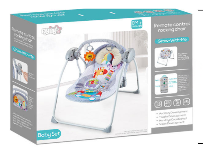 Baby Portable Electric Swing Chair ZX09 Zubaidas