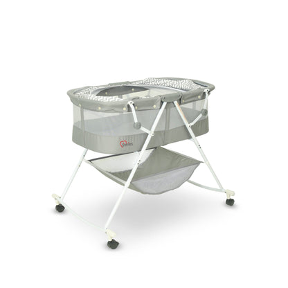 TINNIES PORTABLE BABY CRADLE GREY